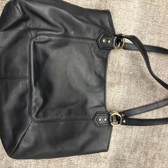 Coach F24961 Campbell Belle black carryall tote with gold hardware - Picture 7 of 10